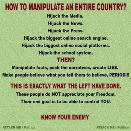 hijack the media