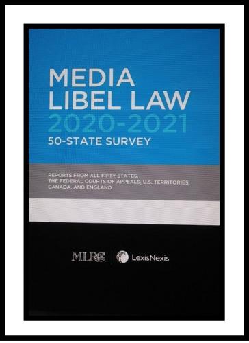media libel law