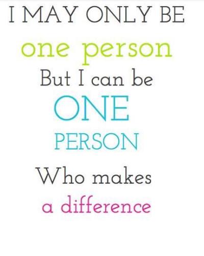 1A Make a Difference