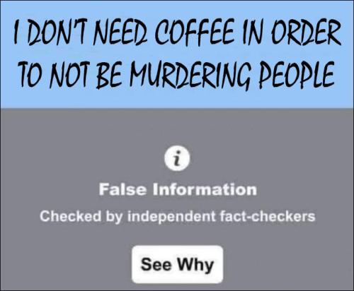 i dont need coffee