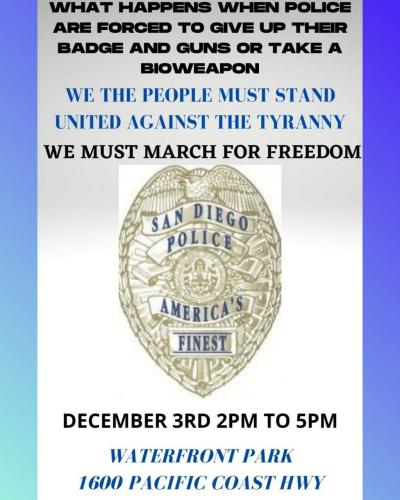 San Diego, CA - Dec 3