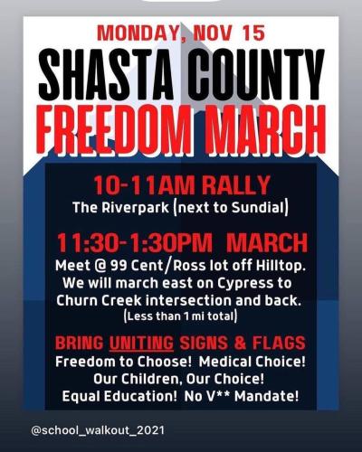Shasta County, CA - Nov 15
