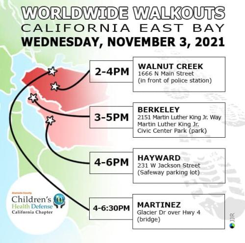 California - East Bay Rallies - Nov 3