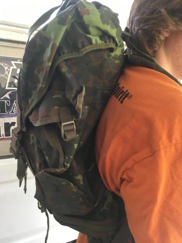 Rucksack Flectarn Military Surplus Bear-Trax.com Lansing Michigan Bill Kregel Dalton GA Trump d