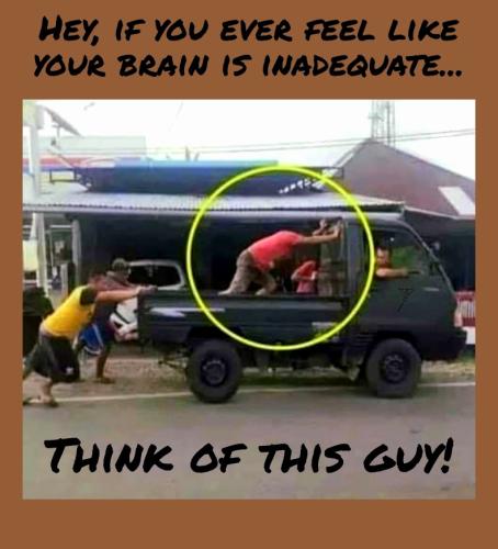 Comedy - Brain Inadequate This Guy