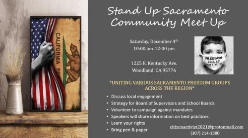 Woodland, CA - Dec 4