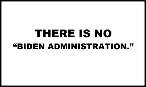 no biden administration