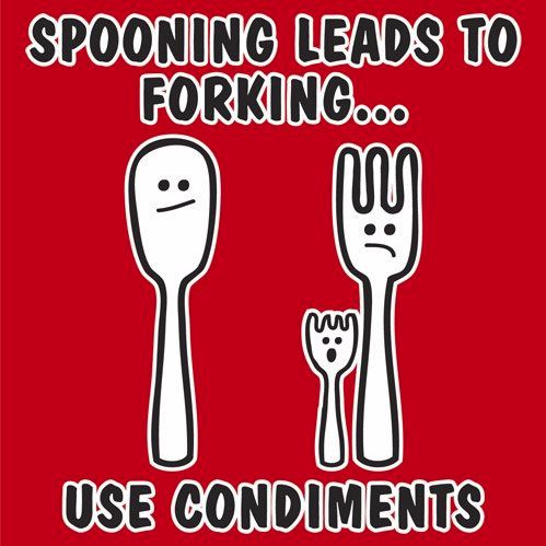 spooning leads to forking
