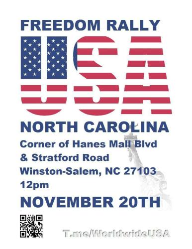 Winston-Salem, North Carolina - Nov 20