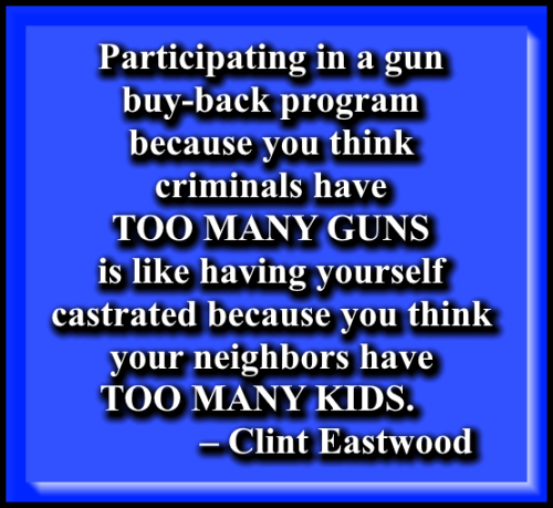 Clint Eastwood saying