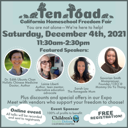CA Homeschool Freedom Fair - Dec 4th