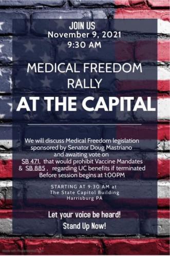 Harrisburg, Pennsylvania - Nov 9