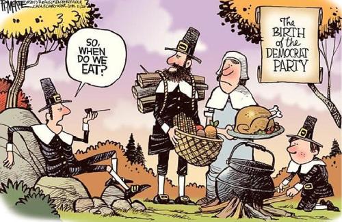 birth of dem party - thanksgiving