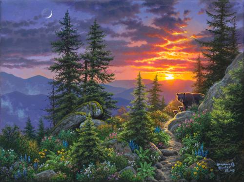 ! Abraham Hunter - Bears in the mountain