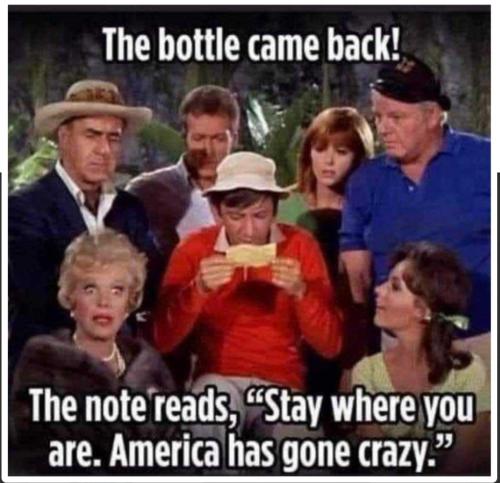 The bottle came back