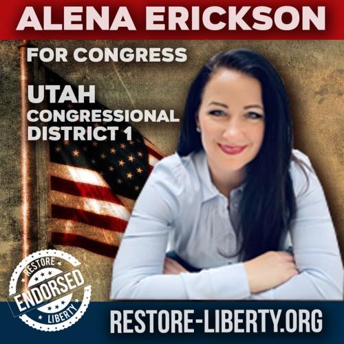 ALENA ERICKSON  FOR CONGRESS