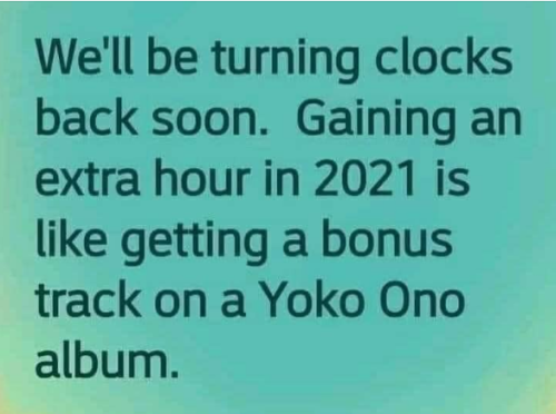 Time Change - Yoko Ono Bonus Track