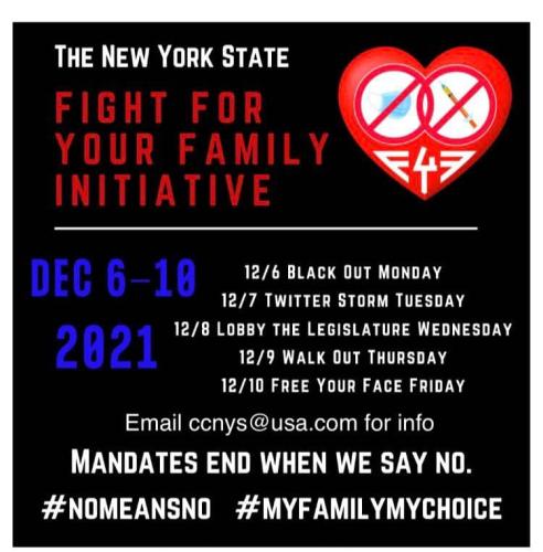 New York State Dec 6 - 10