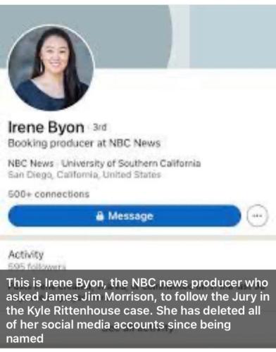 media reporter follw jurer