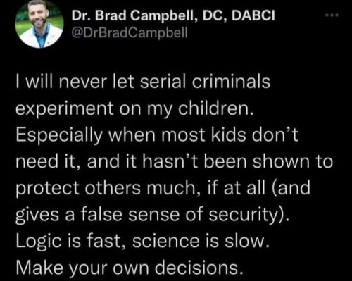 Criminals and Vaxxers