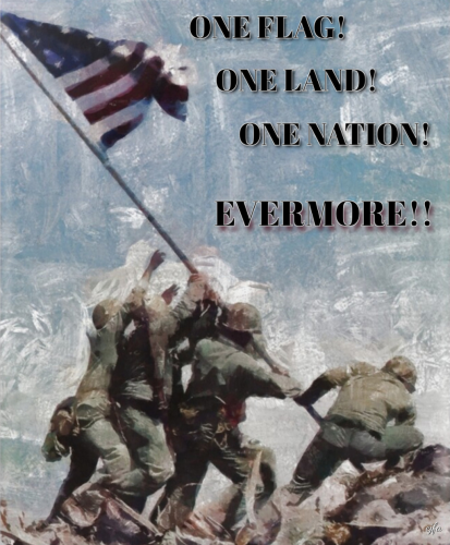 USFlag_OneFlagOneLandOneNationEvermore