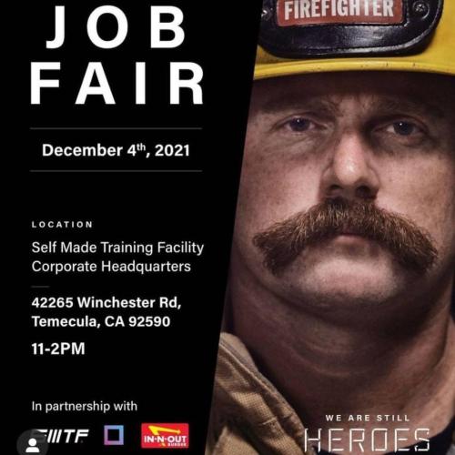 Temecula, CA - Dec 4 - Job Fair for Terminated Firefighters