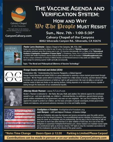 Silverado, CA - Nov 7