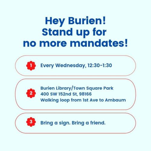 Burien, Washington - Every Wednesday