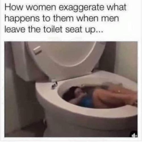 WOMEN EXAGGERATE