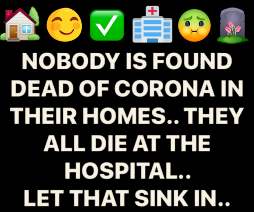 Covid is hospital death