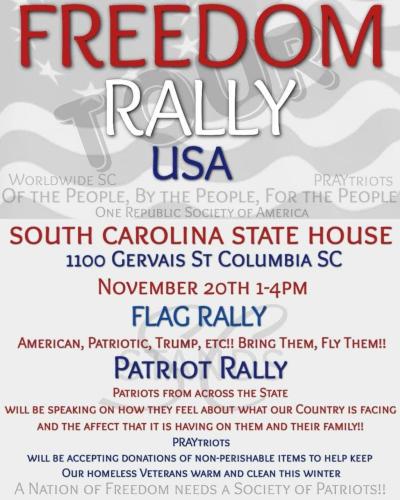 Columbia, South Carolina - Nov 20