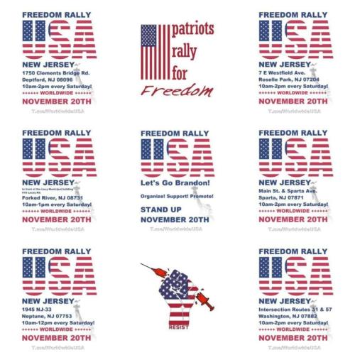 New Jersey - Freedom Rally - Nov 20