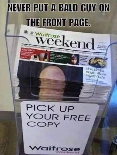 bald guy papers