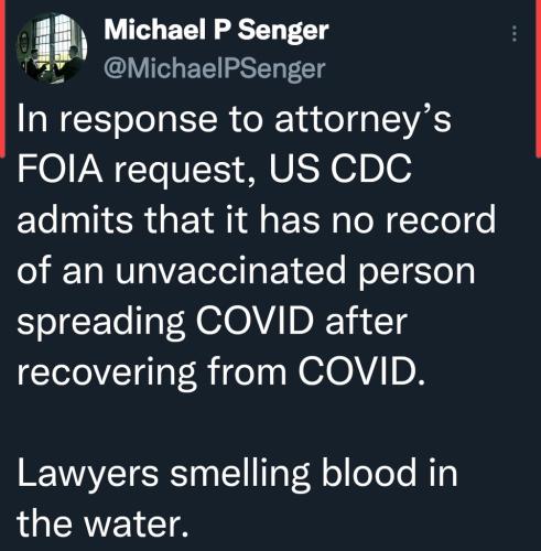 Lawyers vs CDC