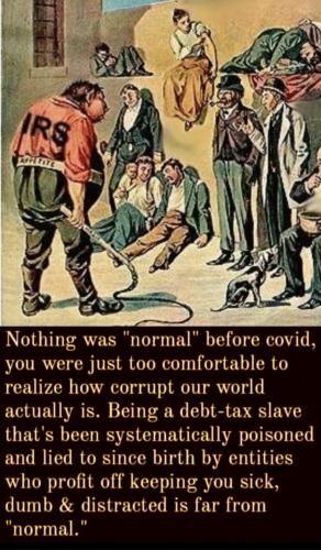 Nothing Was Normal Before Covid