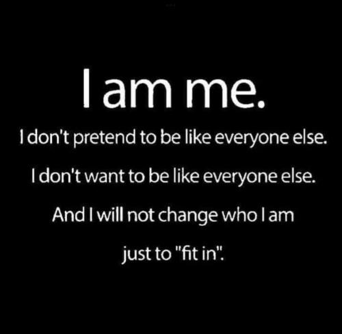 i am me