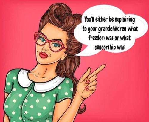 Freedom vs censorship