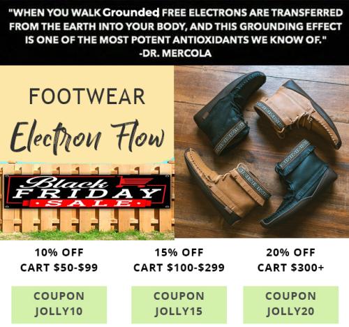 Earthing Shoes Black Friday Sale