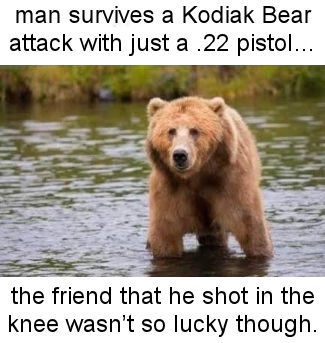 the friend that he shot in the knee wasnt so lucky