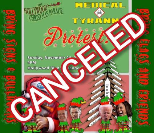 Hollywood, CA - Nov 28 - Canceled