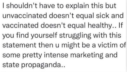 unvax propaganda
