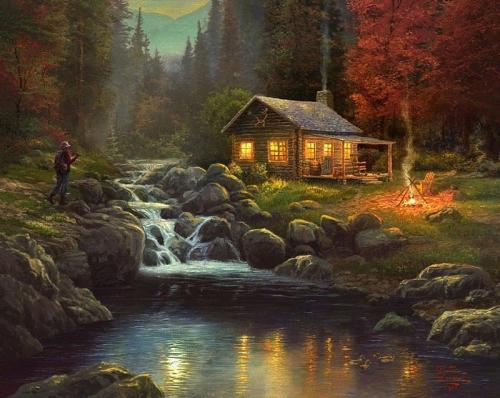 HD-wallpaper-night-of-bliss-fall-autumn-colors-love-four-seasons-campfire-beautiful-attractions-in-dreams-trees-waterfalls-paintings-flowers-nature-cabins-streams