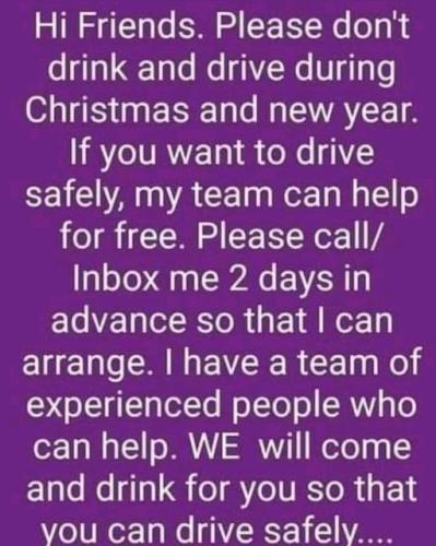 drink and drive