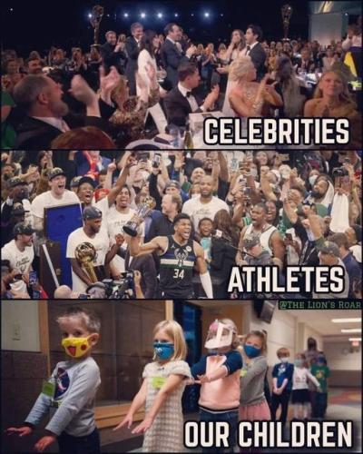 celebraties athletes and children