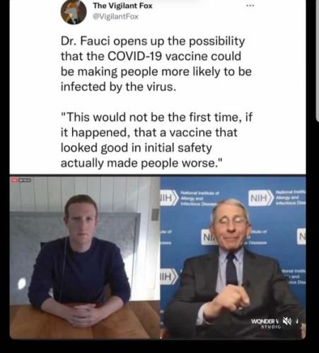 fauci and FB