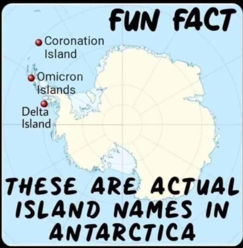 Islands in Antarctica
