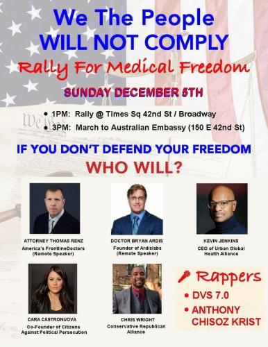 New York, New York - Dec 5