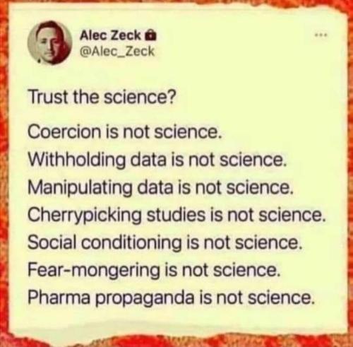 trust the science32