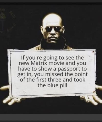 Matrix Blue pill