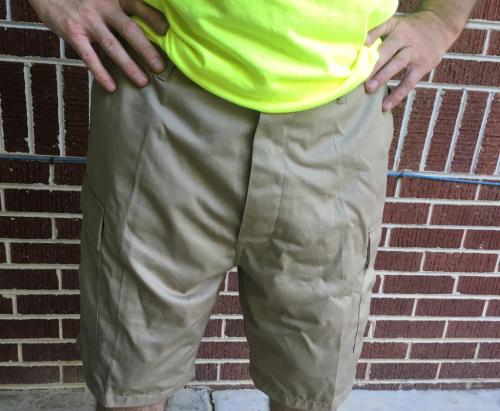 Khaki shorts Rothco Military Surplus Dalton GA BearTrax front